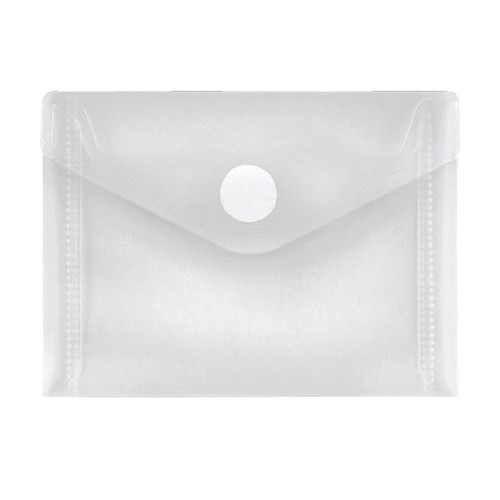 Dokumententasche mit Klettverschluss A7 farblos PP FolderSys 40117-04 (PACK=10 STÜCK) Produktbild