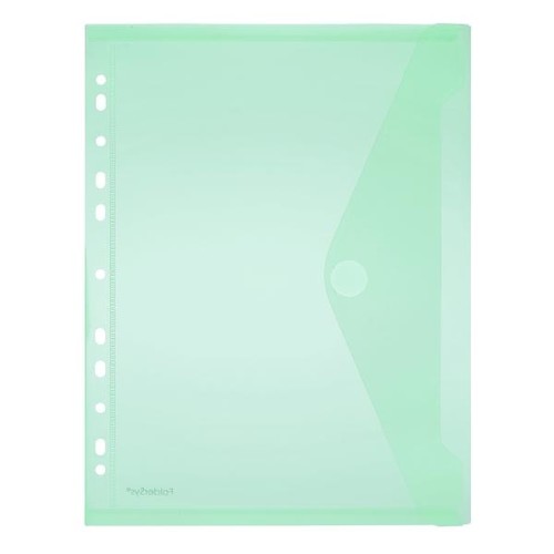 Dokumententasche A4 mit Abheftrand farbig sortiert PP FolderSys 40106-94 (PACK=10 STÜCK) Produktbild Additional View 2 L