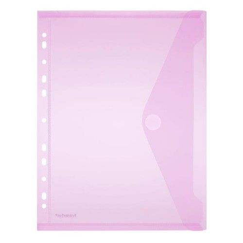 Dokumententasche A4 mit Abheftrand farbig sortiert PP FolderSys 40106-94 (PACK=10 STÜCK) Produktbild Additional View 4 L