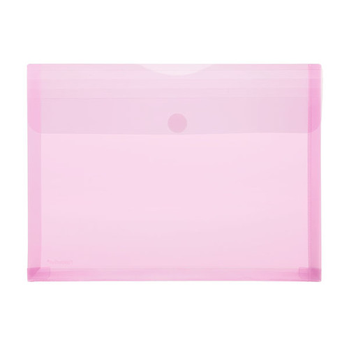Dokumententasche A4 mit Klettverschluss und Dehnfalte bis 30mm farbig sortiert PP FolderSys 40105-94 (PACK=10 STÜCK) Produktbild Additional View 4 L