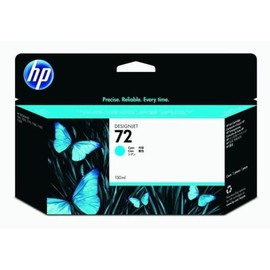 Tintenpatrone 72 für HP DesignJet T1100/T610 130ml cyan HP C9371A Produktbild