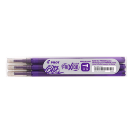 Tintenrollermine Frixion Point BLS-FRP5-V-S3 0,3mm violett Pilot 2265008F (PACK=3 STÜCK) Produktbild