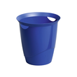 Papierkorb mit Tragegriffen TREND 16l blau Durable 1701710040 Produktbild