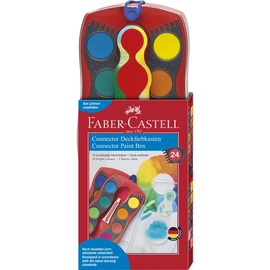 Malkasten Connector 24 Farben Faber Castell 125031 Produktbild