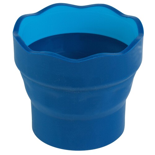 Wasserbecher CLIC & GO blau  Faber Castell 181510 Produktbild