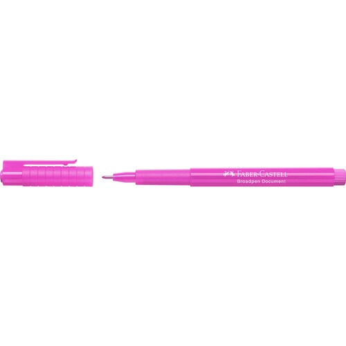 Fineliner Broadpen 1554 0,8mm pink Faber Castell 155428 Produktbild Front View L