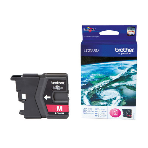 Tintenpatrone für DCP-J125/MFC-J220 7ml magenta Brother LC-985M Produktbild