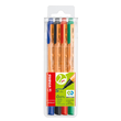 Fasermaler Greenpoint 6088 Etui 0,8mm Rundspitze sortiert Stabilo 6088/4 (PACK=4 STÜCK) Produktbild