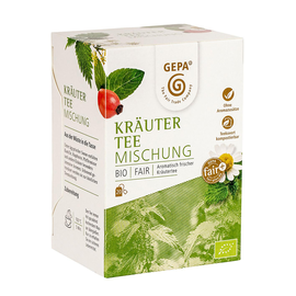 Bio Kräutertee-Mischung GEPA 8880986 (PACK=20 BEUTEL) Produktbild