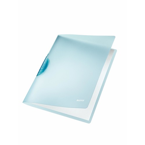 Klemmmappe ColorClip Rainbow A4 bis 30Blatt hellblau PP Leitz 4176-00-30 Produktbild Front View L