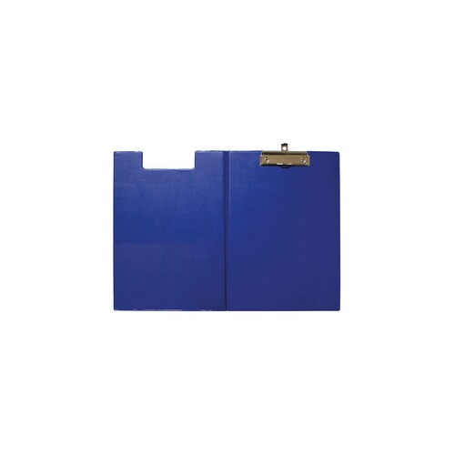 Klemmbrett mit Deckel A4 mit Tasche blau Karton mit Folienüberzug Maul 23392-37 Produktbild Additional View 1 L