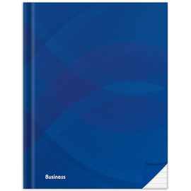 Notizbuch A4 liniert 96Blatt Hardcover Business blau RNK 46500 Produktbild