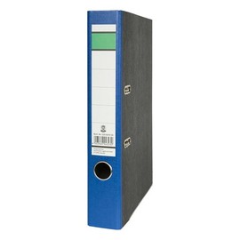 Ordner -grüner Balken- A4 50mm blau Pappe BestStandard Produktbild