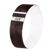 Eventbänder mit Etiketten 26cm schwarz besonders weiches Material Sigel EB215 (PACK=120 STÜCK) Produktbild Additional View 1 S