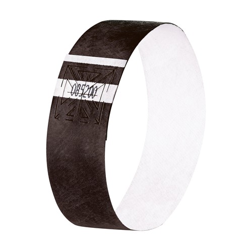 Eventbänder mit Etiketten 26cm schwarz besonders weiches Material Sigel EB215 (PACK=120 STÜCK) Produktbild Additional View 1 L