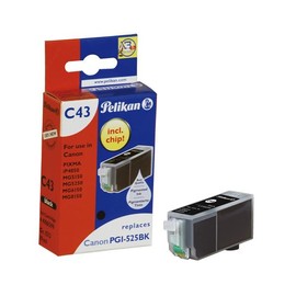 Tintenpatrone Gr. 1513 (PGI-525BK) für Pixma IP4850/MG5150 19ml pigment schwarz Pelikan 4106599 Produktbild