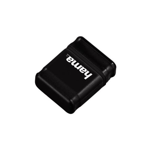 USB Stick Flash Pen 2.0 Smartly für Netbook 16GB 10 MB/s schwarz Hama 00094169 Produktbild Front View L