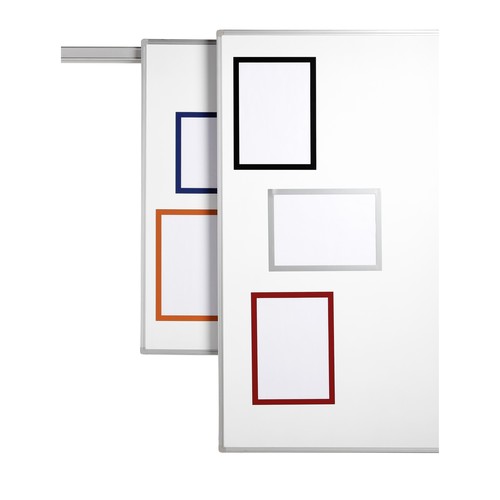 Magnetrahmen A4 transparent/orange magnetisch Durable 4869-09 (PACK=5 STÜCK) Produktbild Additional View 1 L