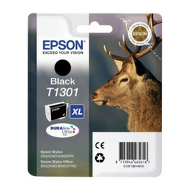 Tintenpatrone T1301 für Epson Stylus SX525WD/SX620FW 25,4ml XL schwarz Epson T130140 Produktbild