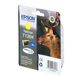 Tintenpatronen T1304 für Epson Stylus SX525WD/SX620FW 10,1ml XL yellow Epson T130440 Produktbild