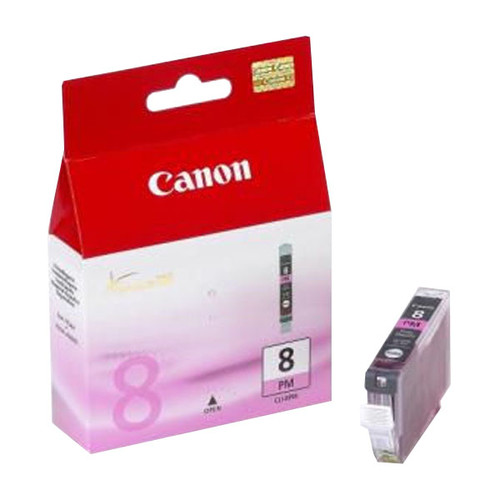 Tintenpatrone CLI-8PM für Canon Pixma IP4200/5200/MP500 13ml FOTOmagenta Canon 0625b001 Produktbild Front View L
