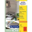 Etiketten Inkjet+Laser+Kopier 210x297mm auf A4 Bögen rot Zweckform 3470 (PACK=100 STÜCK) Produktbild Additional View 1 S
