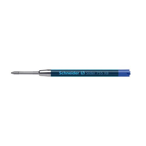Kugelschreibermine Slider 755XB extrabreit blau Schneider 175503 Produktbild Front View L