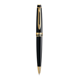 Kugelschreiber Expert Black G.C. mit vergoldetem Clip schwarz Waterman S0951700 Produktbild