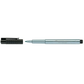 Tuschestift PITT ARTIST PEN 1,5mm mittel blau-metallic Faber Castell 167392 Produktbild