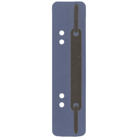 Einhänge-Heftstreifen kurz mit Metall-Deckschiene 34x150mm blau Karton BestStandard (PACK=25 STÜCK) Produktbild