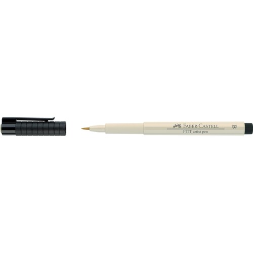 Tuschestift PITT ARTIST PEN 1,0mm breit warmgrau II Faber Castell 167570 Produktbild Front View L