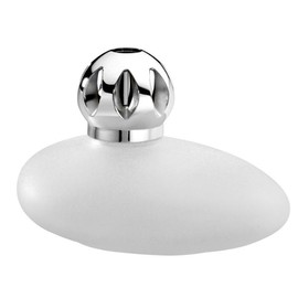 Duftlampe Galet Blanc 10cm 260ml weiß Glas Lampe Berger 4328 Produktbild