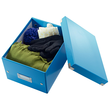 Archivbox WOW Click & Store 220x160x282mm blau metallic Leitz 6043-00-36 Produktbild Additional View 1 S