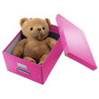 Archivbox WOW Click & Store 281x200x370mm pink metallic Leitz 6044-00-23 Produktbild Additional View 3 S