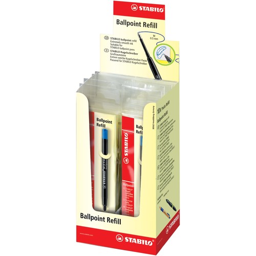 Kugelschreibermine mittel blau Com4ball 1040 Stabilo 2/041-02 Produktbild Additional View 3 L