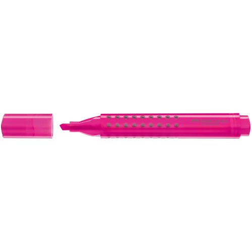 Textmarker Grip 1543 Keilspitze pink Faber Castell 154328 Produktbild