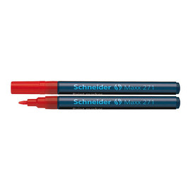 Lackmarker Maxx 271 1-2mm rot Schneider 127102 Produktbild