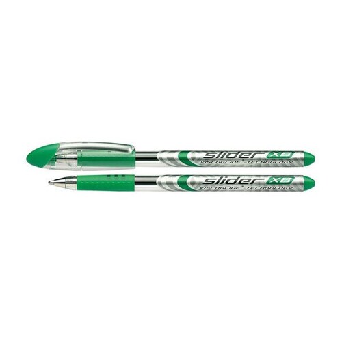 Kugelschreiber Slider Basic XB extrabreit grün Schneider 151204 Produktbild Front View L