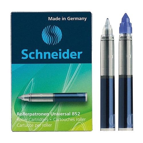 Rollerpatrone Universal 852 für Base, Breeze, Base Senso, Base Ball und ID-Duo blau Schneider 185203 (PACK=5 STÜCK) Produktbild Front View L