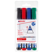 Whiteboardmarker 363/4S Etui 1-5mm Keilspitze sortiert trocken abwischbar Edding 4-363-4-2 (PACK=4 STÜCK) Produktbild