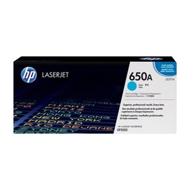Toner 650A für HP Color Laserjet CP5525 15000 Seiten cyan HP CE271A Produktbild