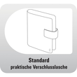 Organizer Slim Standard A5 für 148x210mm schwarz Chronoplan 50107 Produktbild Additional View 4 S