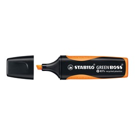 Textmarker Boss Green 6070 2-5mm Keilspitze orange Stabilo 6070/54 Produktbild