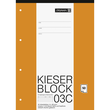 Arbeitsblock Original Kieser A4 Lin.3 50Blatt 80g holzfrei weiß 10-42923 Produktbild Additional View 1 S