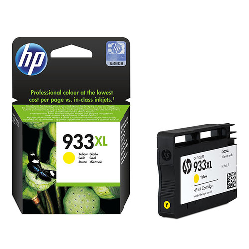 Druckkopfpatrone 933XL für HP OfficeJet 6700 825Seiten yellow HP CN056AE Produktbild Front View L