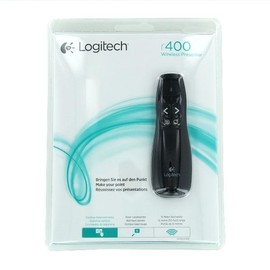 Wireless-Presenter + Laserpointer R400 15m Reichweite schwarz Logitech 910-001356 Produktbild