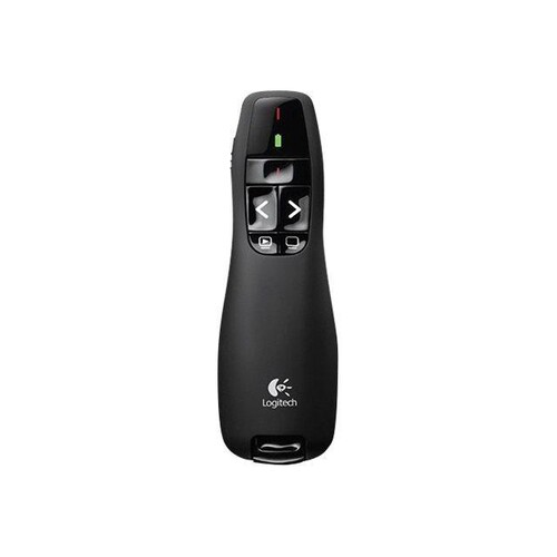 Wireless-Presenter + Laserpointer R400 schwarz Logitech 910-001356 15m Reichweite Produktbild Additional View 1 L
