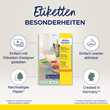 Etiketten Inkjet+Laser+Kopier 25,4x10mm auf A4 Bögen blau wiederablösbar Zweckform L6048-20 (PACK=3780 STÜCK) Produktbild Additional View 3 S