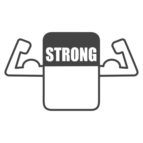 Haftstreifen Post-it Index Strong 25,4x38mm 3 Leuchtfarben transparent 3M 686L-PGO (PACK=3x 22 STÜCK) Produktbild Additional View 4 L