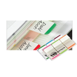 Haftstreifen Post-it Index Strong 25,4x38mm 3 Leuchtfarben transparent 3M 686L-GBR (PACK=3x 22 STÜCK) Produktbild Additional View 1 S